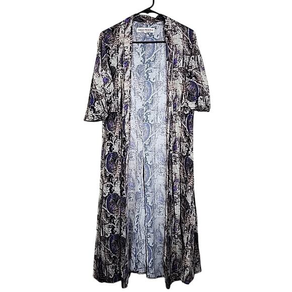 Free People Wild Nights Cardigan Duster - Picture 2 of 7